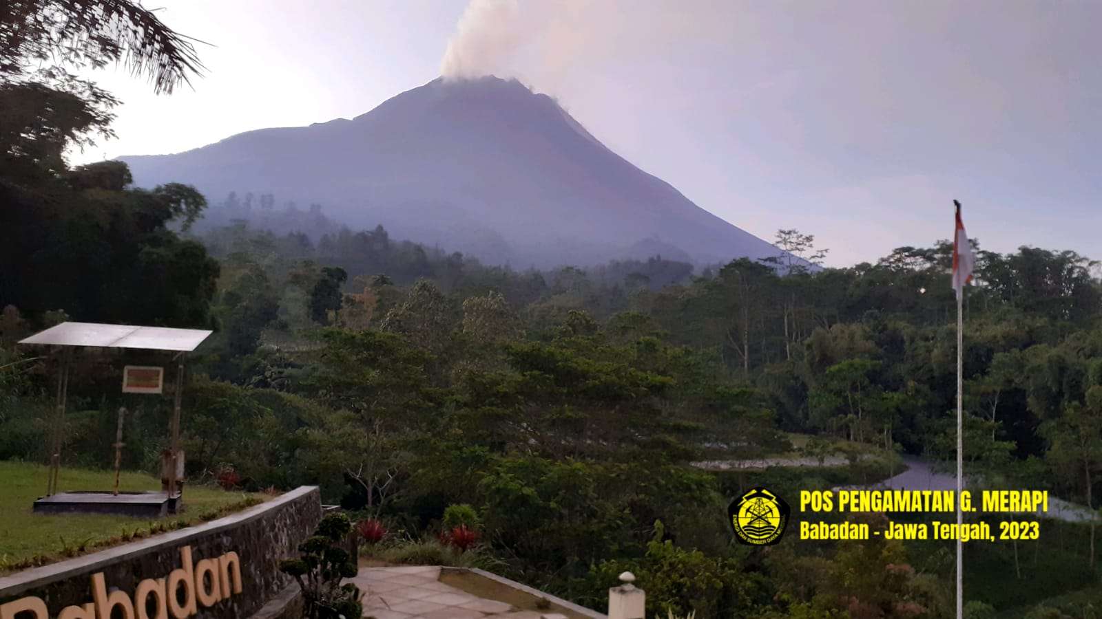 Laporan Aktivitas Gunung Api Merapi Senin 24 April 2023 Periode